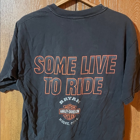 Harley-Davidson Other - Harley-Davidson Black Tee with Bold Text